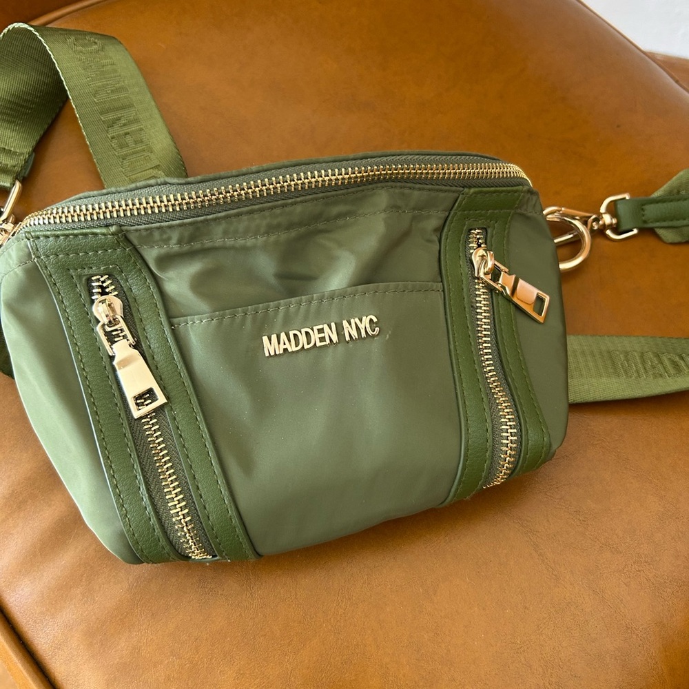 Madden Green Crossbody Bag